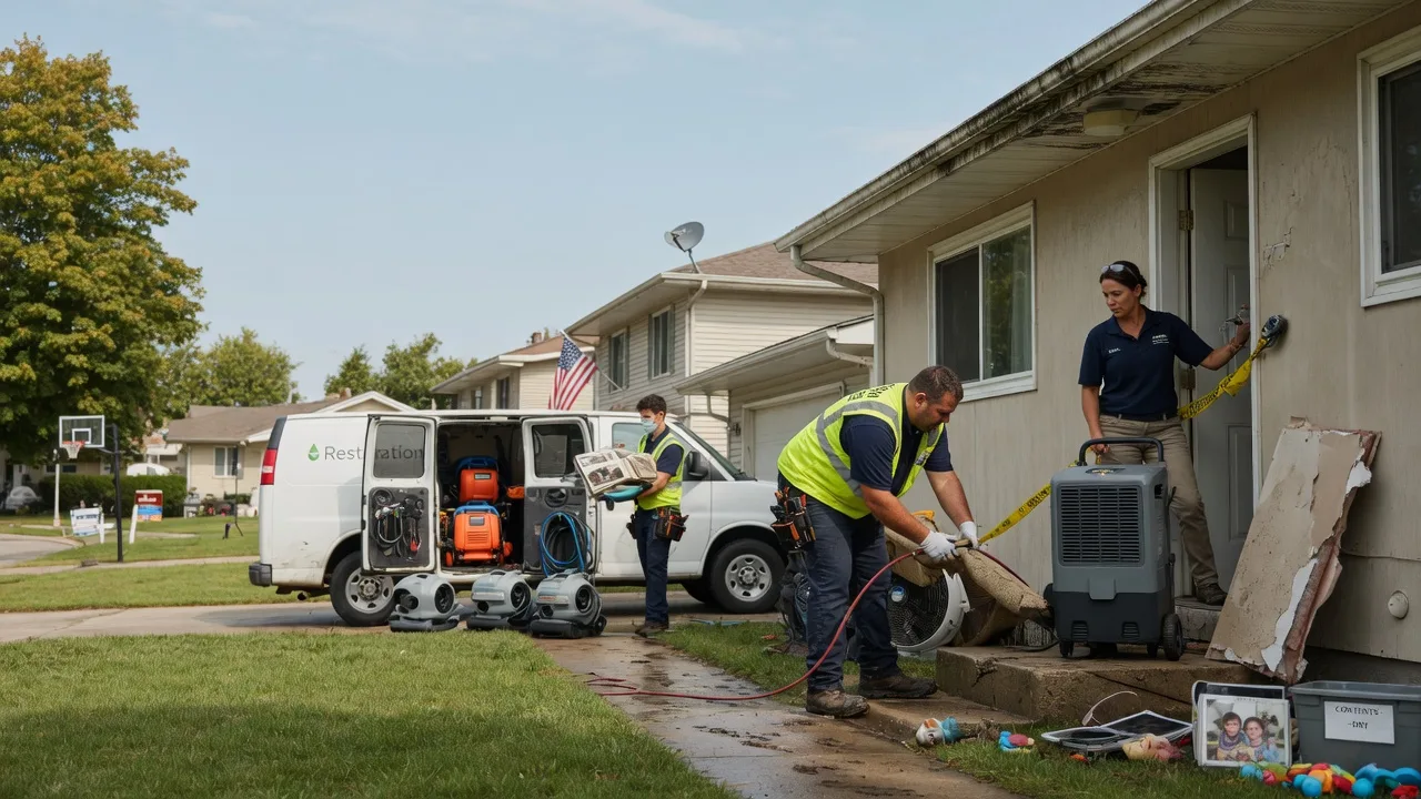 Water Damage Restoration in Andrews, IN near me